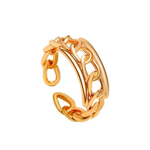 New Creative Opening Chain Copper Ring