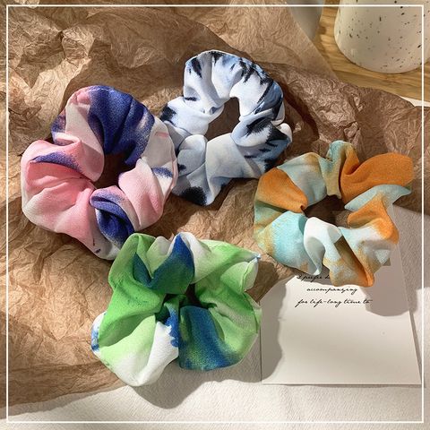 Summer Hair Tie Lightly Cooked Monet Hair Scrunchies