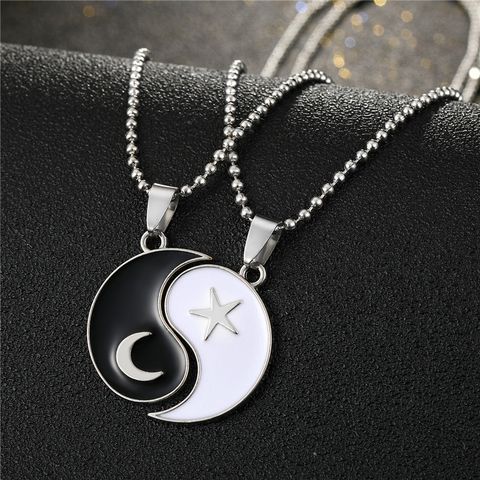 Fashion Tai Chi Gossip Alloy Necklace Wholesale