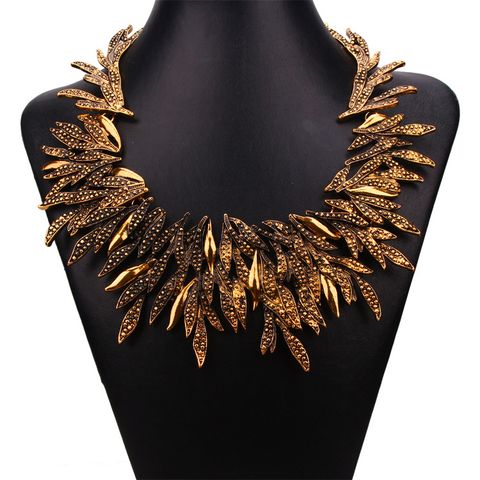 Fashion Geometric Short Alloy Necklace Wholesale