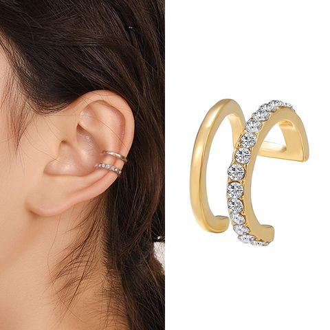 Wholesale Jewelry Vintage Style Geometric Alloy Rhinestones Earrings