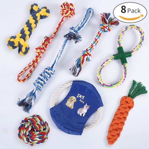 Fashion Wholesale Cotton Rope Pet Toy Combination