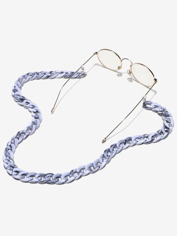 Simple Geometric Thick Acrylic Glasses Chain Wholesale
