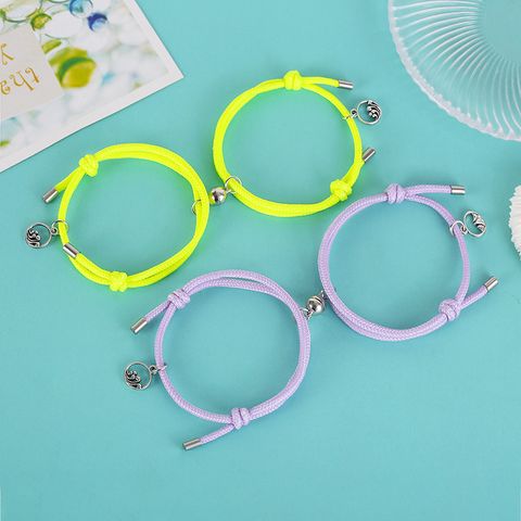 Wholesale Jewelry Luminous Rope Eachother Couple Bracelets A Pair Of Set Nihaojewelry