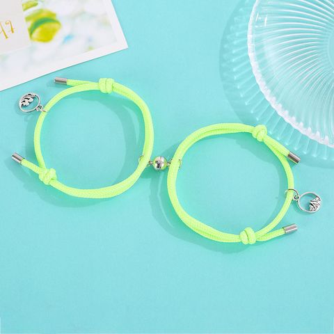 Wholesale Jewelry Luminous Rope Eachother Couple Bracelets A Pair Of Set Nihaojewelry