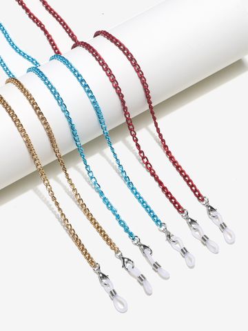 Wholesale Accessories Three-piece Red Blue Thin Copper Glasses Chain Nihaojewelry