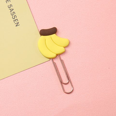 Wholesale Accessories Cartoon Animal Fruit Paper Clip Shape Bookmark Nihaojewelry