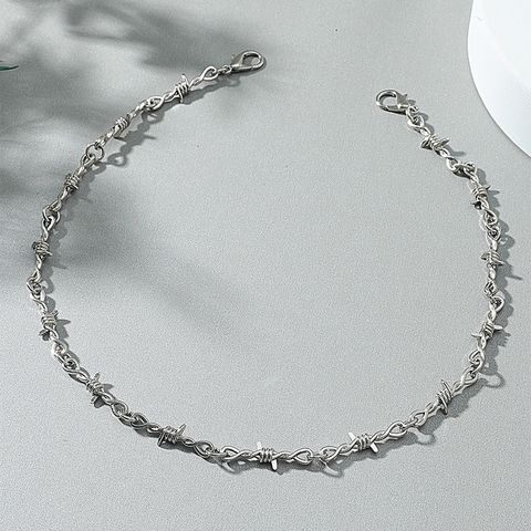 Wholesale Jewelry Punk Style Thorns Chain Necklace Bracelet Nihaojewelry