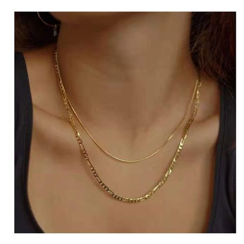 Fashion Geometric Alloy Wholesale Necklace