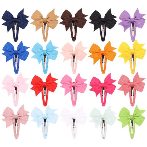 New Solid Color All-inclusive Side Hairpin Set Wholesale Nihaojewelry