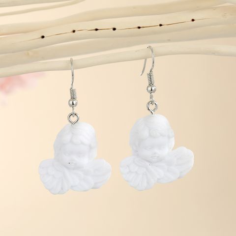 Wholesale Jewelry Angel Three-dimensional Pendant Earrings Nihaojewelry