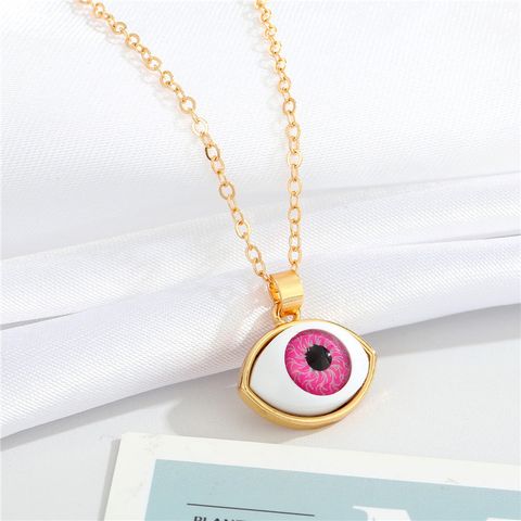 Wholesale Jewelry Fashion Eye Alloy Necklace