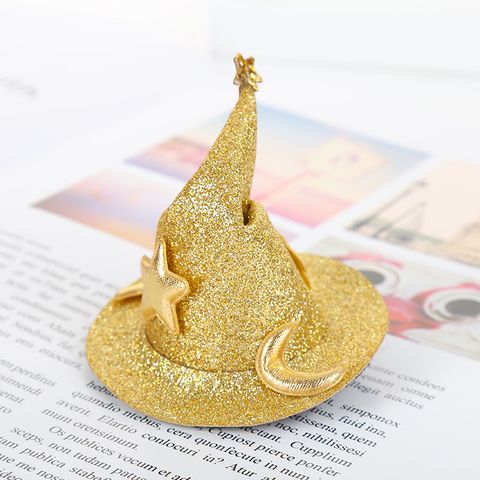 Halloween Curvy Witch Hat Hairpin Wholesale Nihaojewelry
