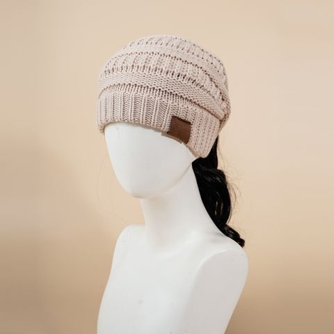 Knit Pure Color Woolen Hat
