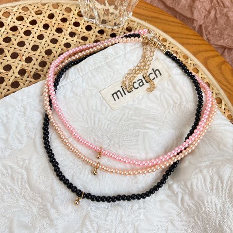 New Bohemian Colorful Miyuki Beads Shell Double Necklace Wholesale Nihaojewelry