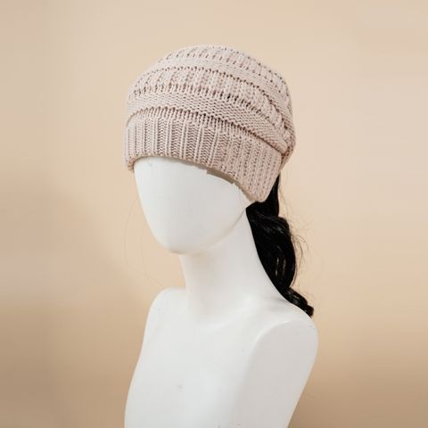 Solid Color Casual Knitted Hat Wholesale Wholesale Nihaojewelry