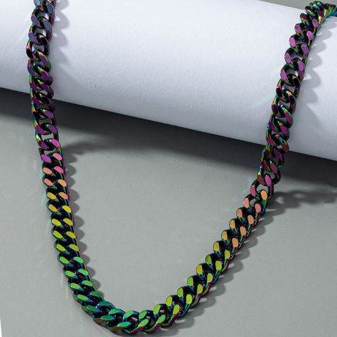 Thick Chain Phantom Color Necklace Wholesale Nihaojewelry
