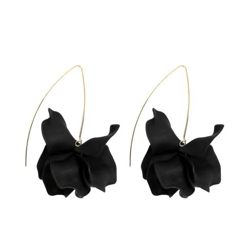 Fashion Flower Resin Earrings Wholesale Nihaojewelry