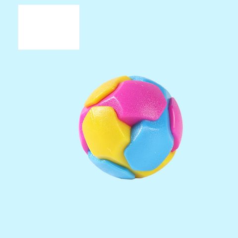 Pet Toy Ball Teddy Golden Retriever Corgi Molar Elastic Soft Rubber Anti-bite Throwing Training Interactive Toy Ball