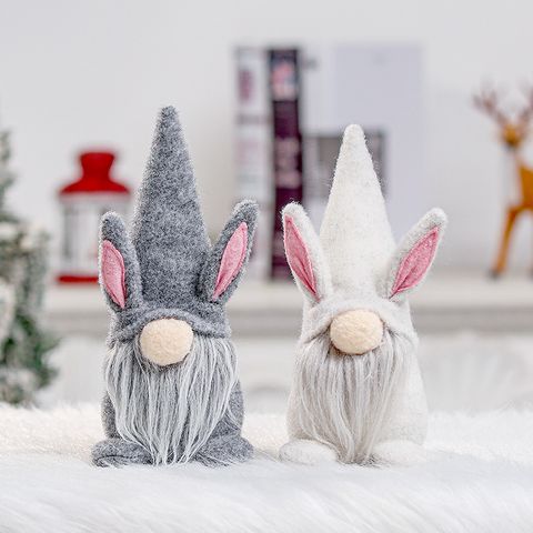 Easter Cute Bunny Faceless Doll Decoration Wholesale Nihaojewelry