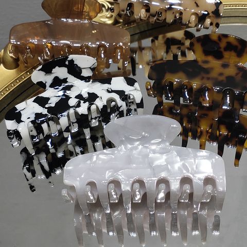 Korean Style Leopard Zebra Pattern Shark Clip Wholesale Nihaojewelry