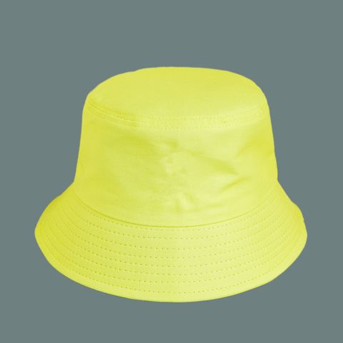 Pure Color Cotton Fisherman Hat