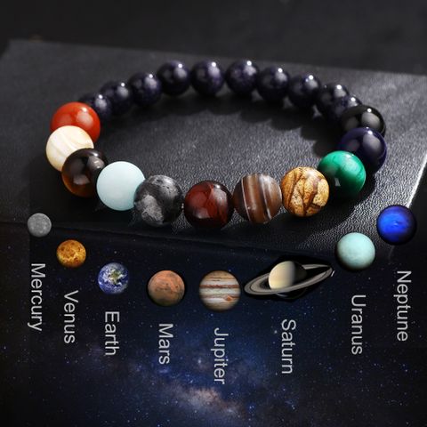 Style Simple Constellation Agate Pas D'incrustation Bracelets