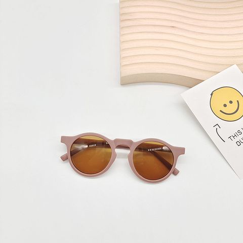 New Cute Round Frame Children's Anti-ultraviolet Sunglasses Wholesale