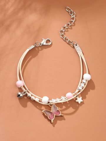 Korean New Butterfly Bracelet Female Sweet Hand Jewelry Wholesale