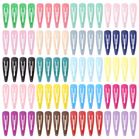 20 Colors Children Spray Paint Color Water Drop Clip Dripping Hairpin