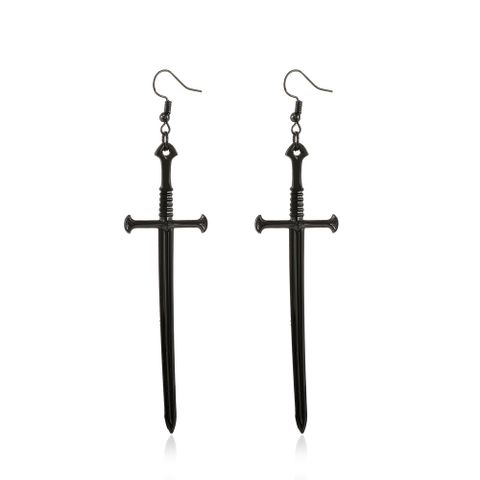 Retro Fashion Simple Style Alloy No Inlaid Earrings
