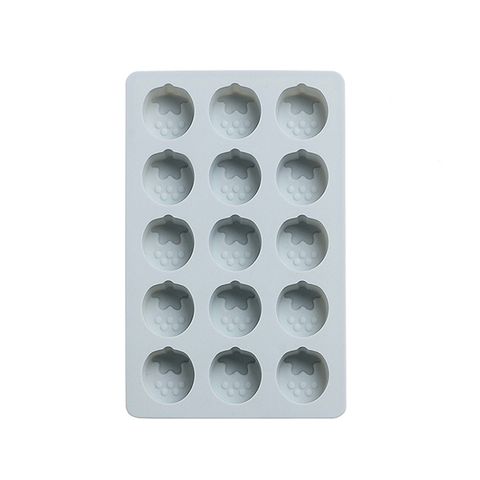 Simple Style Round Heart Shape Silica Gel Kitchen Molds