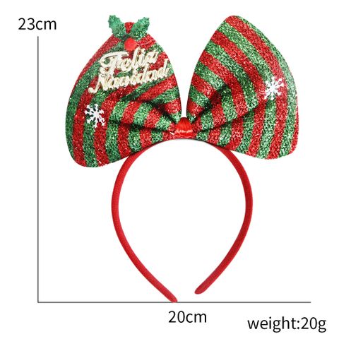 Christmas Cute Sweet Bow Knot Cloth Party Headband