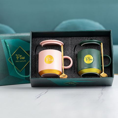 Fashion Solid Color Ceramics Glass Mug