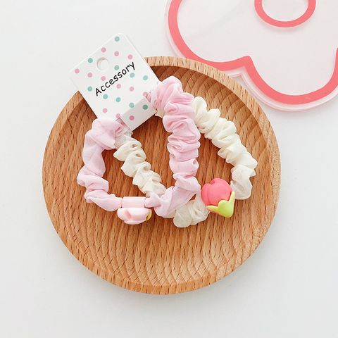 Sweet Flower Plastic Crochet Lace Hair Clip