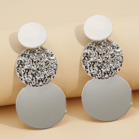 Fashion Circle Alloy Women's Drop Earrings 1 Pair