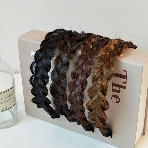 Mode Einfarbig Synthetik Haarband 1 Stück