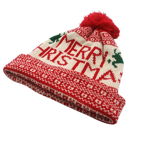 Original Design Santa Claus Festival Elements Wool Cap