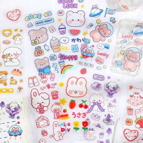 Cartoon Cute Seamless Waterproof Decorative Sticker