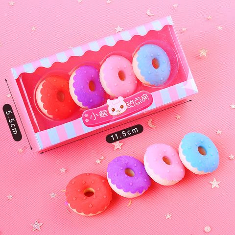 Cute Candy Color Simulation Dessert Three-dimensional Boxed Eraser