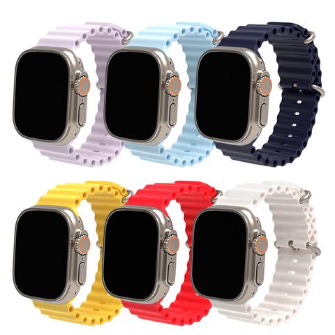 New Style Silicone Double Buckle Strap  Watch
