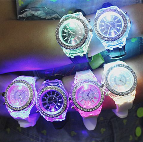 Fashion Solid Color Electronic Women's Watches