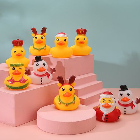 Cute Cartoon Christmas Duck Children's Playing Water Toys Wholesale