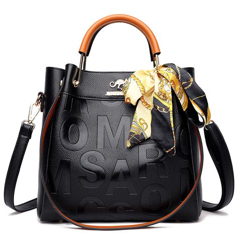 Medium All Seasons Pu Leather Elegant Fashion Shoulder Bag Handbag Tote Bag