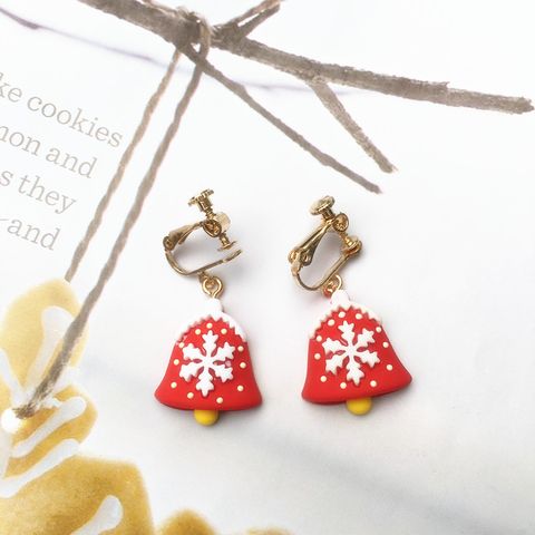 Ethnic Style Christmas Tree Santa Claus Snowman Resin Women's Drop Earrings 1 Pair