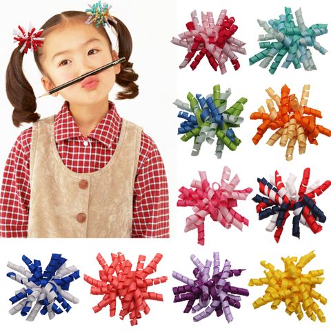 Fashion Solid Color Thread Material Handmade Hair Tie 1 Piece