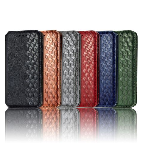 Business Solid Color Tpu Pu Leather   Phone Accessories