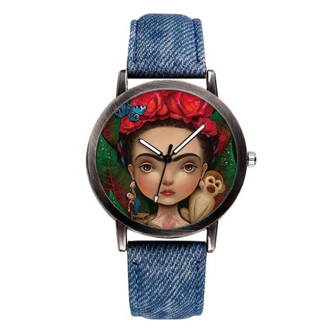 Fashion Cartoon Buckle Quartz Women's Watches