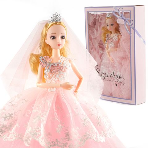 Fashion Exquisite Wedding Dress Doll Girl Toy Wholesale
