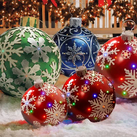 Christmas Snowflake Pvc Christmas Balloons 1 Piece